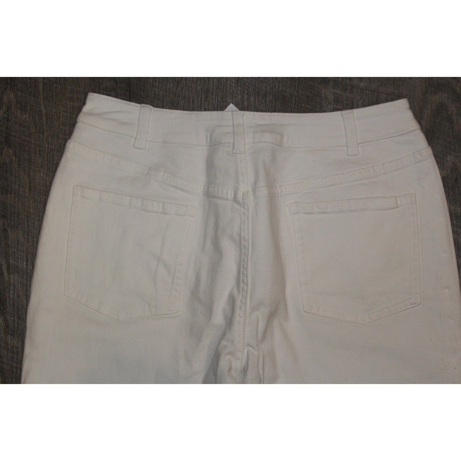 Generation Love White Jordy Pearl Denim Pants Jeans Raw Hem Nwt $276 Sz 29 — image 6 of 6
